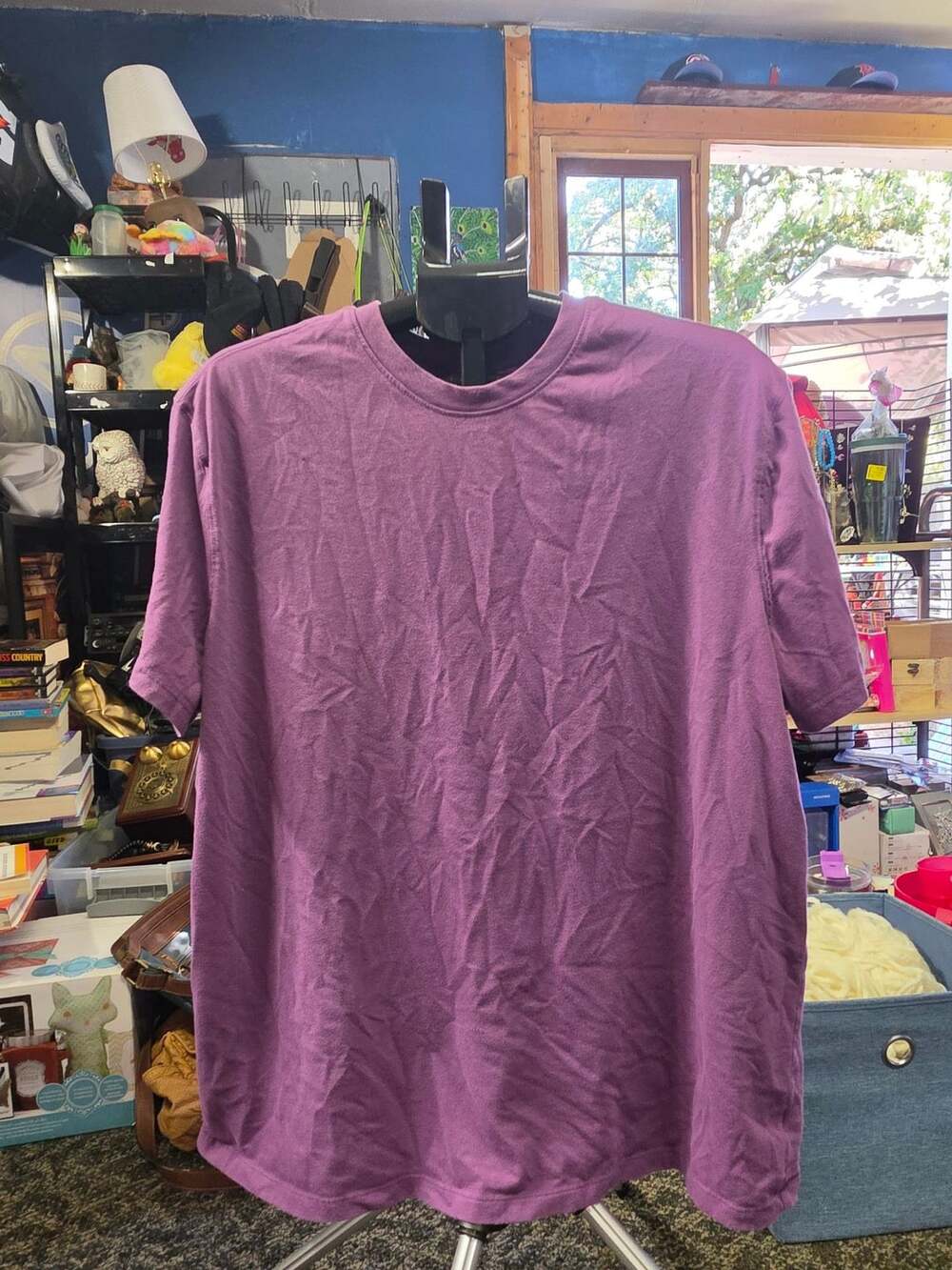 Goodfellow & Co Every Wear Tee Size XXL Purple